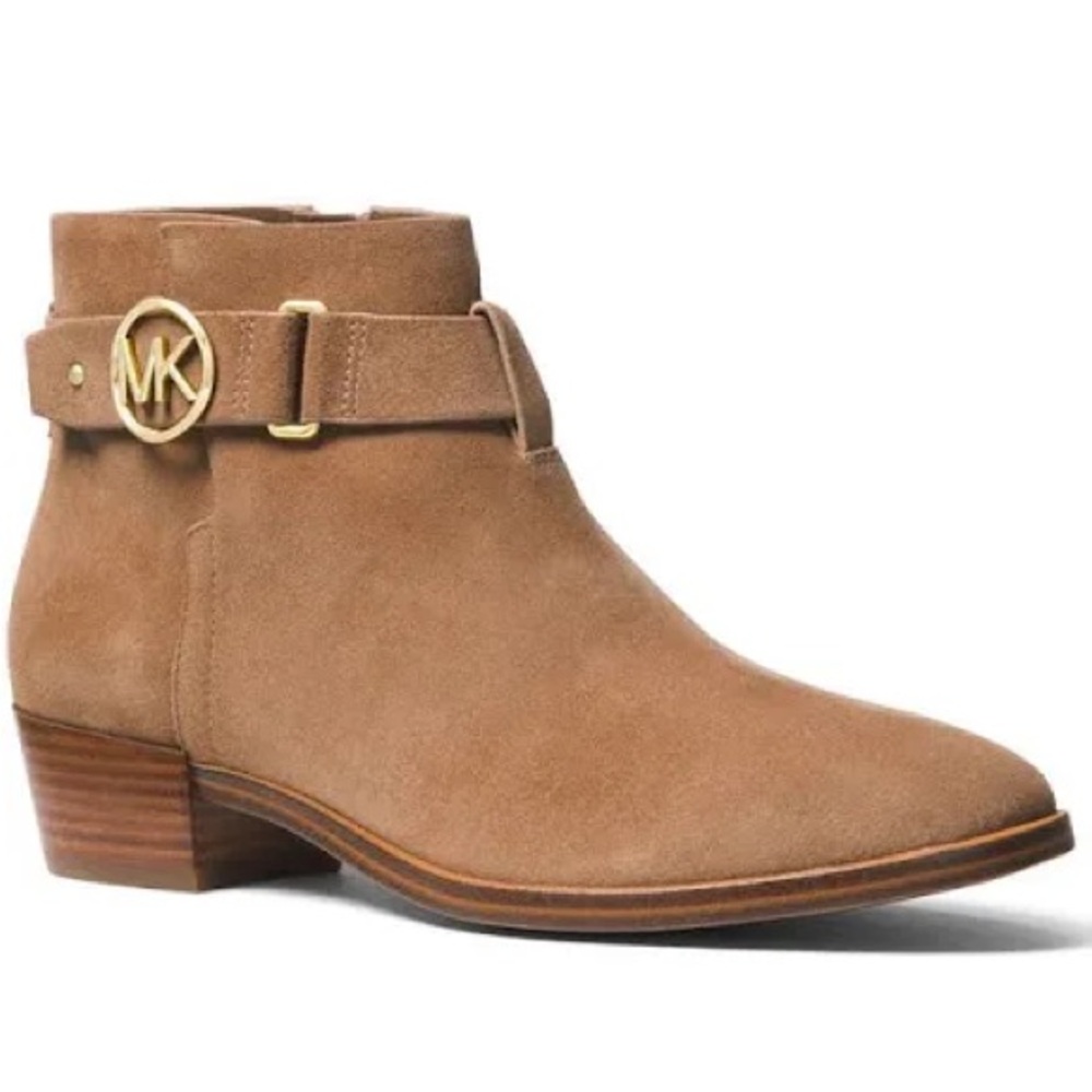 Michael Kors Tan Ankle Boots